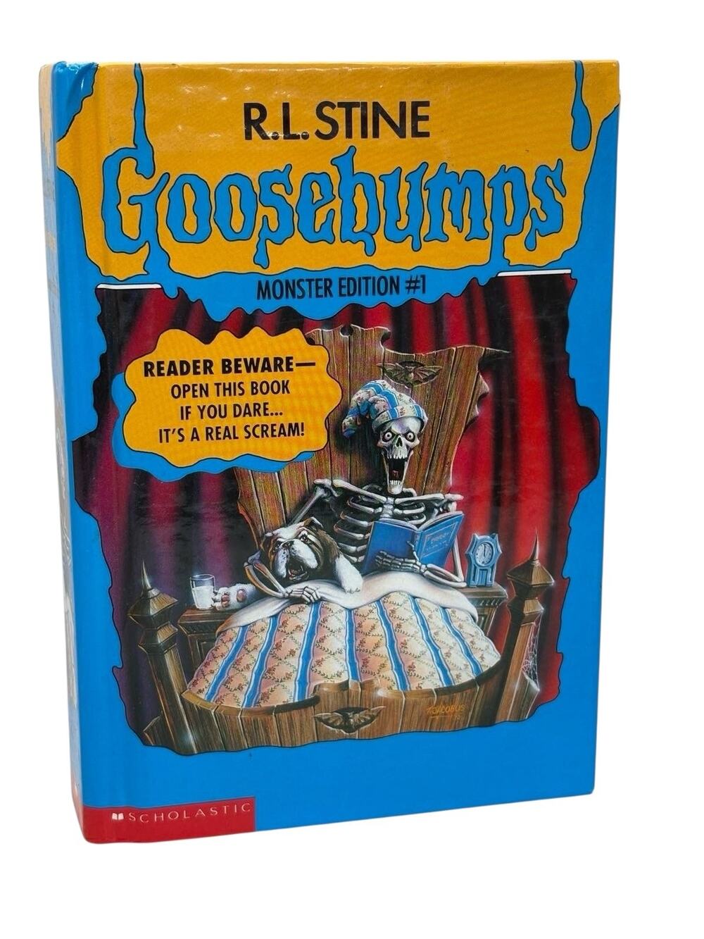 Goosebumps Monster Edition #1 R.L. Stine Scholastic HC 3 Books Omnibus